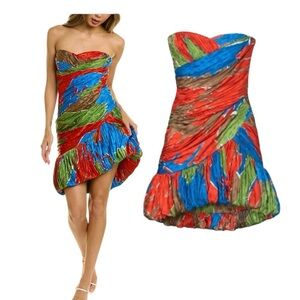 NWT Tory Burch Silk Mini Party Dress Size 10